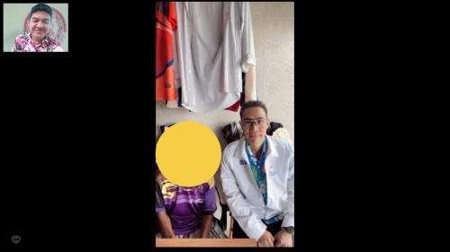 ลงพื้นที่ติดตามการประกอบอาชีพคนพิการ จำนวน 1 ราย 