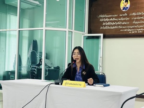 เข้าร่วมนำเสนอการพิจารณาคัดเลือกองค์การที่มีกิจกรรมทางสังคมดีเด่น จังหวัดตาก ประจำปี 2568