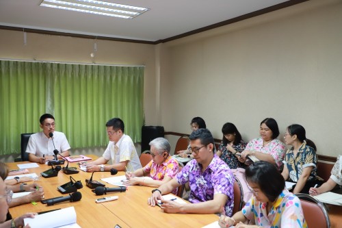 กองยุทธศาสตร์และงบประมาณ จัดประชุมประจำเดือนเมษายน ครั้งที่ 4/2568