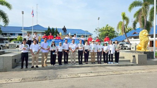 ร่วมกิจกรรมเดินรณรงค์เชิญชวนประชาชนไปใช้สิทธิ์เลือกตั้งสมาชิกสภาเทศบาลนครแม่สอดและนายกเทศมนตรีนครแม่สอด