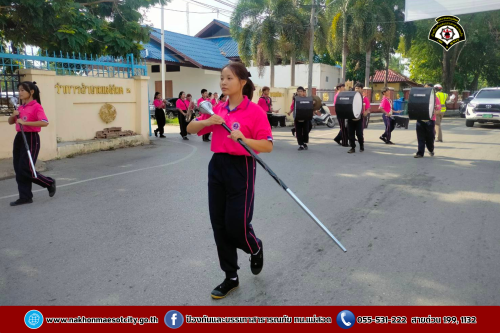 ดับเพลิงนครแม่สอด ร่วมกิจกรรมเดินรณรงค์เชิญชวน ประชาชนไปใช้สิทธิเลือกตั้ง วันอาทิตย์ที่ 11 พฤษภาคม 2568