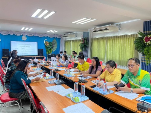 กองการศึกษา จัดประชุมซักซ้อมเทศบัญญติฯ งบประมาณรายจ่าย ประจำปีงบประมาณ พ.ศ. 2569