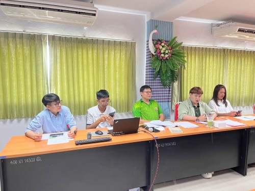 กองการศึกษา จัดประชุมซักซ้อมเทศบัญญติฯ งบประมาณรายจ่าย ประจำปีงบประมาณ พ.ศ. 2569