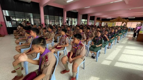 กิจกรรมฝึกอบรมลูกเสืออาสา กกต. เพื่อพัฒนาประชาธิปไตย