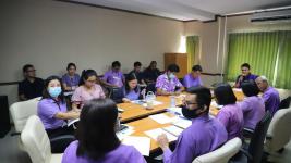 ผอ.กองวิชาการและแผนงานจัดประชุมประจำเดือนตุลาคม กองวิชาการและแผนงาน เทศบาลนครแม่สอด ครั้งที่ 10/2563