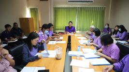 ผอ.กองวิชาการและแผนงานจัดประชุมประจำเดือนตุลาคม กองวิชาการและแผนงาน เทศบาลนครแม่สอด ครั้งที่ 10/2563