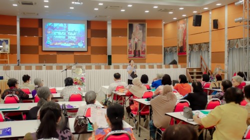 โครงการการดูแลสุขภาพกลุ่มผู้สูงอายุและผู้สูงอายุที่มีภาวะปวดเข่าด้วยแพทย์แผนไทย  ประจำปี 2567