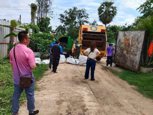 โครงการบริหารจัดการขยะมูลฝอยรวมและของเสียอันตรายชุมชน ประจำปีงบประมาณ พ.ศ. 2568 