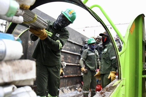 เทศบาลนครแม่สอดเข้าร่วมงานเปิดโครงการบริหารจัดการขยะมูลฝอยรวมและของเสียอันตรายชุมชน ประจำปีงบประมาณ พ.ศ. 2568  ณ องค์การบริหารส่วนจังหวัดตาก