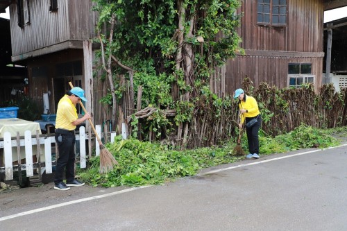 กิจกรรม \"จิตอาสาพัฒนาปรับปรุงภูมิทัศน์\" เฉลิมพระเกียรติพระบาทสมเด็จพระเจ้าอยู่หัว เนื่องในโอกาสพระราชพิธีมหามงคล เฉลิมพระชนมพรรษา 6 รอบ