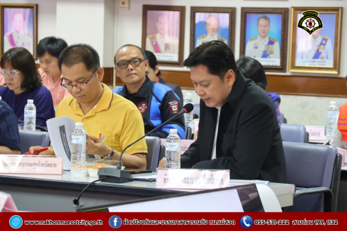 ดับเพลิงนครแม่สอด เข้าร่วมประชุมคณะกรรมการศูนย์อำนวยการความปลอดภัยทางถนนจังหวัดตาก ครั้งที่ 2/2568