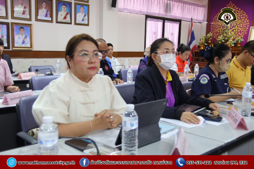 ดับเพลิงนครแม่สอด เข้าร่วมประชุมคณะกรรมการศูนย์อำนวยการความปลอดภัยทางถนนจังหวัดตาก ครั้งที่ 2/2568