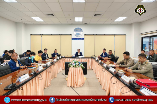 ดับเพลิงนครแม่สอด ประชุมคณะกรรมการฉุกเฉินท่าอากาศยานแม่สอด ครั้งที่ 2/2568 (สรุปผลประเมินหลังการฝึกซ้อม)