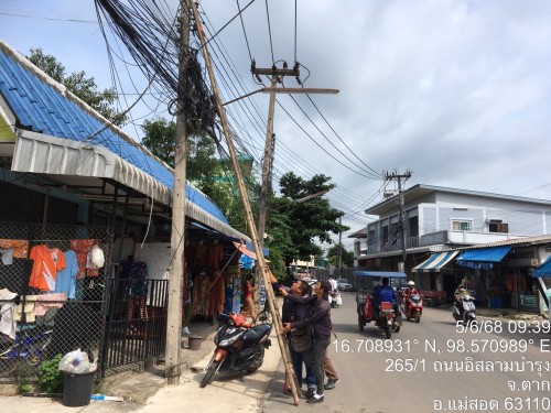 เจ้าหน้าที่กองยุทธศาสตร์และงบประมาณ ดำเนินการตามคำร้อง ขอซ่อมแซมเคเบิ้ลทีวี ชุมชนอิสลาม