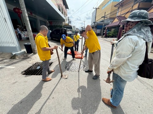 วันจันทร์ที่ 9 มิถุนายน 2568 กองช่างสุขาภิบาลออกปฎิบัติงานภาคสนาม จำนวน 2 แห่ง