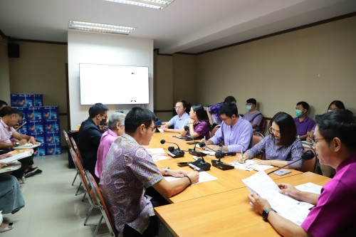 กองยุทธศาสตร์และงบประมาณ จัดประชุมประจำเดือนมิถุนายน ครั้งที่ 5/2568