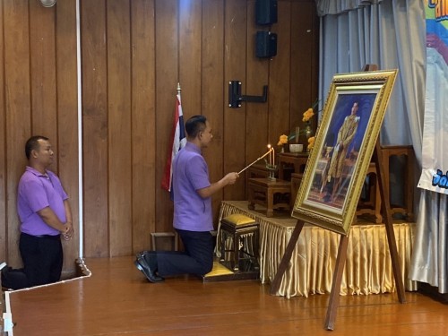 ร่วมเป็นเกียรติพิธีเปิดโครงการ “ค่ายสานสัมพันธ์น้อง - พี่ เสริมพลังต้านยาเสพติด” รุ่นที่ 3 ประจำปีงบประมาณ พ.ศ.2568