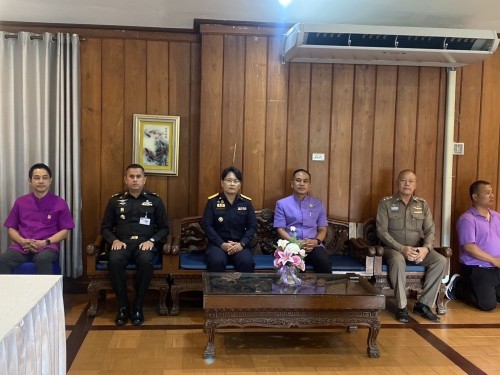 ร่วมเป็นเกียรติพิธีเปิดโครงการ “ค่ายสานสัมพันธ์น้อง - พี่ เสริมพลังต้านยาเสพติด” รุ่นที่ 3 ประจำปีงบประมาณ พ.ศ.2568