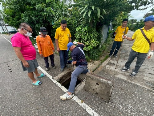 วันจันทร์ที่ 16 มิถุนายน 2568 กองช่างสุขาภิบาลออกปฎิบัติงานภาคสนาม จำนวน 2 แห่ง