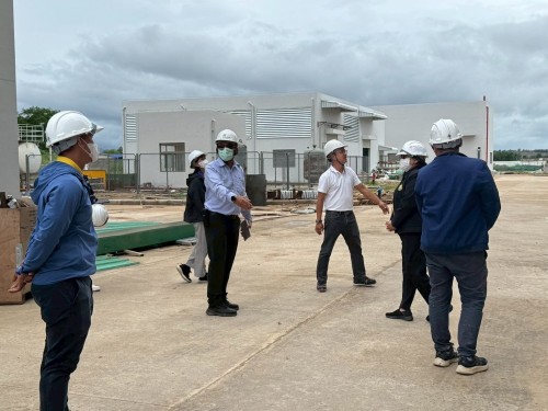 สำนักงานสิ่งแวดล้อมภาค3 ร่วมกับสำนักงานทรัพยากรธรรมชาติและสิ่งแวดล้อมจังหวัดตาก ลงพื้นที่ตรวจติดตามความคืบหน้าของโครงการบริหารจัดการกำจัดขยะมูลฝอยและผลิตกระแสไฟฟ้าขนาดเล็กมากโดยใช้ขยะชุมชนเป็นเชื้อเพลิง