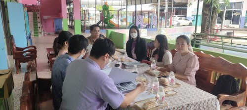 เทศบาลนครแม่สอดลงพื้นที่ตรวจเยี่ยมการดำเนินโครงการอาหารกลางวันโรงเรียนแม่สอด