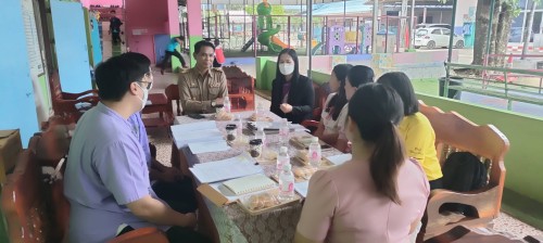 เทศบาลนครแม่สอดลงพื้นที่ตรวจเยี่ยมการดำเนินโครงการอาหารกลางวันโรงเรียนแม่สอด