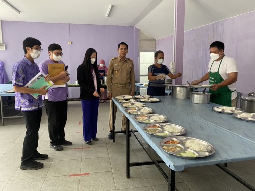 เทศบาลนครแม่สอดลงพื้นที่ตรวจเยี่ยมการดำเนินโครงการอาหารกลางวันโรงเรียนแม่สอด