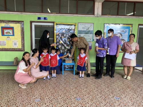 เทศบาลนครแม่สอดลงพื้นที่ตรวจเยี่ยมการดำเนินโครงการอาหารกลางวันโรงเรียนแม่สอด