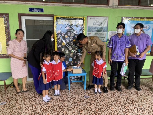 เทศบาลนครแม่สอดลงพื้นที่ตรวจเยี่ยมการดำเนินโครงการอาหารกลางวันโรงเรียนแม่สอด