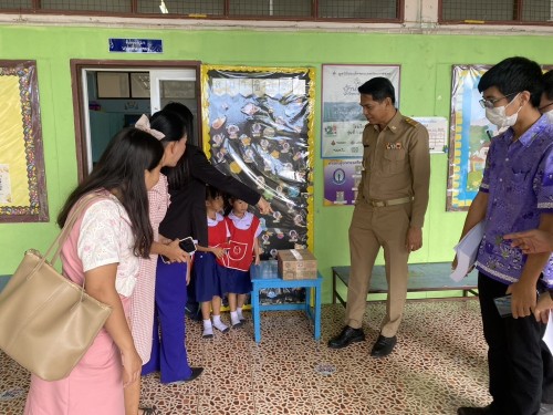 เทศบาลนครแม่สอดลงพื้นที่ตรวจเยี่ยมการดำเนินโครงการอาหารกลางวันโรงเรียนแม่สอด