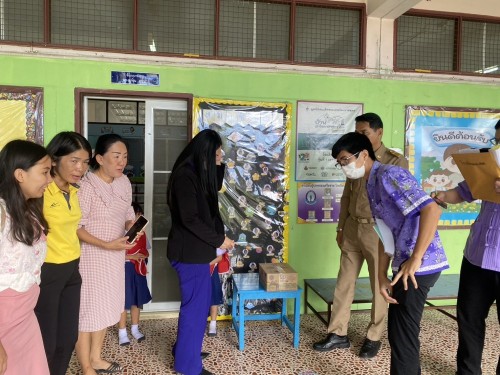 เทศบาลนครแม่สอดลงพื้นที่ตรวจเยี่ยมการดำเนินโครงการอาหารกลางวันโรงเรียนแม่สอด