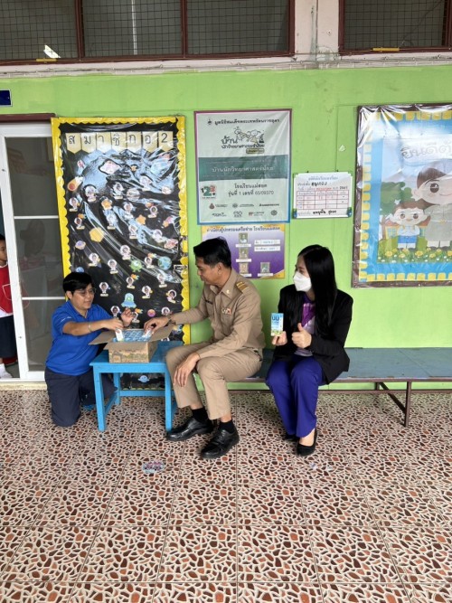 เทศบาลนครแม่สอดลงพื้นที่ตรวจเยี่ยมการดำเนินโครงการอาหารกลางวันโรงเรียนแม่สอด