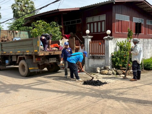 วันพุธที่ 25 มิถุนายน 2568 กองช่างสุขาภิบาลออกปฎิบัติงานภาคสนาม จำนวน 2 แห่ง