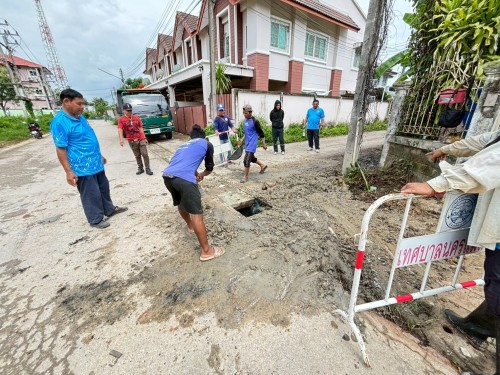 วันพุธที่ 2 กรกฎาคม 2568 กองช่างสุขาภิบาลออกปฎิบัติงานภาคสนาม จำนวน 4 แห่ง