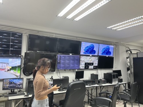 เจ้าหน้าที่กองยุทธศาสตร์และงบประมาณ ดำเนินการตามคำขอใช้ข้อมูลจากกล้องวงจรปิด