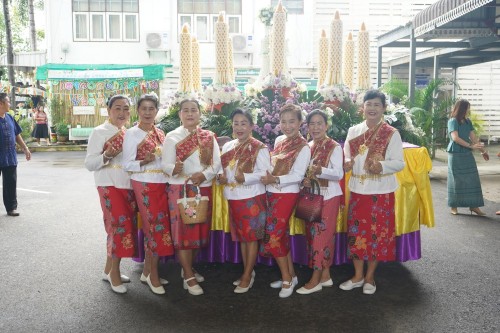 เทศบาลนครแม่สอดจัดโครงการจัดงานปนะเพณีแห่เทียนจำนำพรรษา ประจำปีพ.ศ. 2568