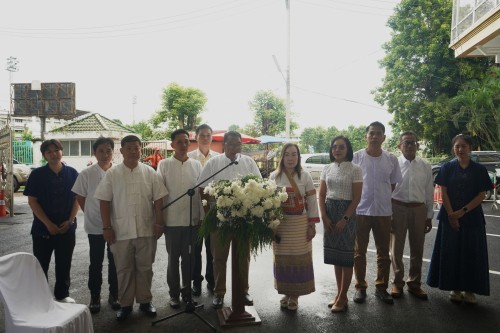 เทศบาลนครแม่สอดจัดโครงการจัดงานปนะเพณีแห่เทียนจำนำพรรษา ประจำปีพ.ศ. 2568
