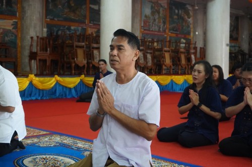 เทศบาลนครแม่สอดจัดโครงการจัดงานปนะเพณีแห่เทียนจำนำพรรษา ประจำปีพ.ศ. 2568