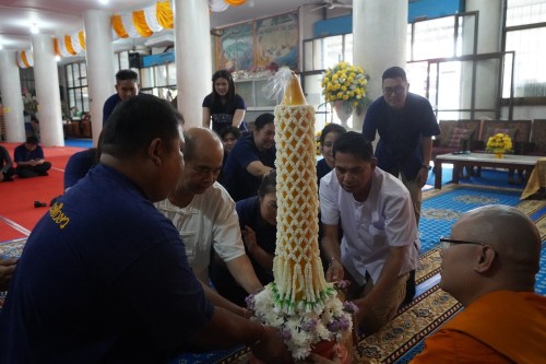 เทศบาลนครแม่สอดจัดโครงการจัดงานปนะเพณีแห่เทียนจำนำพรรษา ประจำปีพ.ศ. 2568