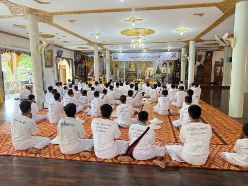 เทศบาลนครแม่สอดร่วมกับวัดแม่ซอดน่าด่านจัดประเพณีแล้อุ๊ปั๊ดตะก่า