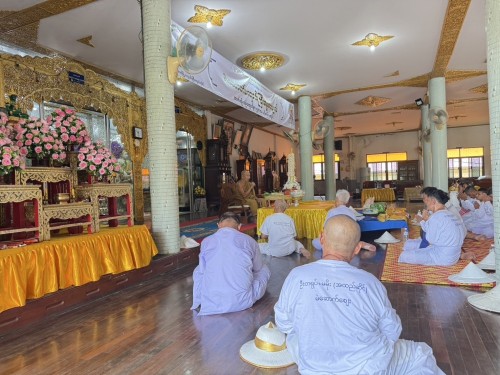 เทศบาลนครแม่สอดร่วมกับวัดแม่ซอดน่าด่านจัดประเพณีแล้อุ๊ปั๊ดตะก่า