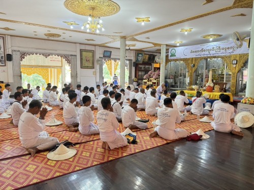 เทศบาลนครแม่สอดร่วมกับวัดแม่ซอดน่าด่านจัดประเพณีแล้อุ๊ปั๊ดตะก่า