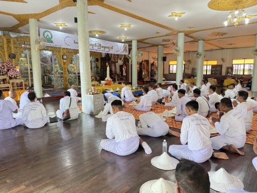 เทศบาลนครแม่สอดร่วมกับวัดแม่ซอดน่าด่านจัดประเพณีแล้อุ๊ปั๊ดตะก่า