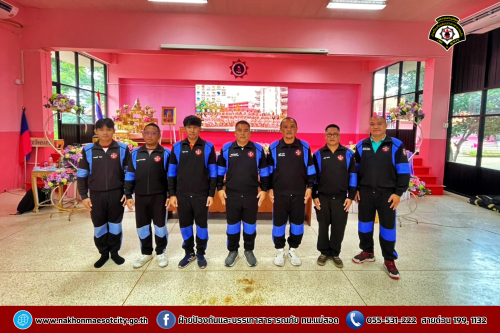 ดับเพลิงนครแม่สอด ดำเนินการให้ความรู้เกี่ยวกับการป้องกันและระงับอัคคีภัยให้กับคณะครู นักเรียนโรงเรียนเทศบาลวัดดอนแก้ว