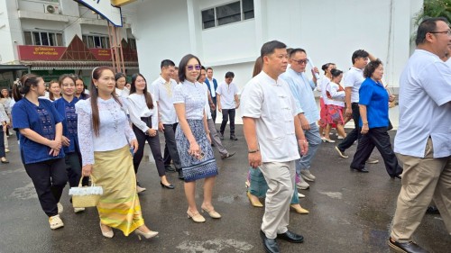 ร่วมโครงการจัดงานประเพณีแห่เทียนพรรษา ประจำปีงบประมาณ 2568