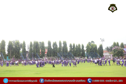 ดับเพลิงนครแม่สอด ดำเนินการให้ความรู้เกี่ยวกับการป้องกัน และระงับอัคคีภัยให้กับคณะครู นักเรียนโรงเรียนเทศบาลวัดบุญญาวาส