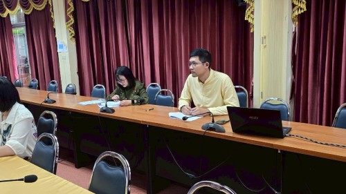 ประชุมคณะกรรมการคัดเลือกบุคลากรเพื่อยกย่องและเชิดชูเกียรติของเทศบาลนครแม่สอด ประจำปีงบประมาณ พ.ศ. 2568 ครั้งที่ 1/2568 