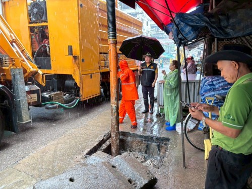 วันพุธที่ 23 กรกฎาคม 2568 กองช่างสุขาภิบาลออกปฎิบัติงานภาคสนาม จำนวน 1 แห่ง