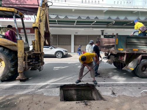 วันจันทร์ที่ 4 สิงหาคม 2568 กองช่างสุขาภิบาลออกปฎิบัติงานภาคสนาม จำนวน 2 แห่ง