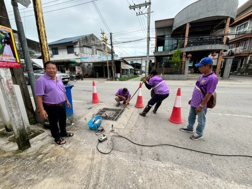 วันอังคารที่ 5 สิงหาคม 2568 กองช่างสุขาภิบาลออกปฎิบัติงานภาคสนาม จำนวน 6 แห่ง